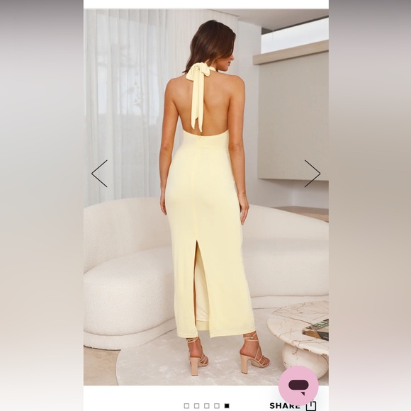 Hello Molly Mixing it up halter dress - Picture 2 of 3